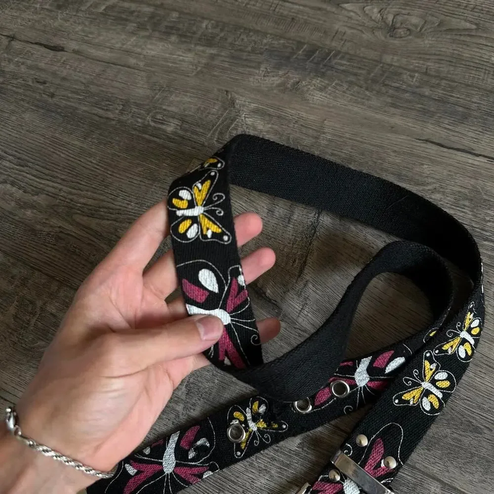 Beautiful Vintage Y2K Strappy Fairy Butterfly Tactical Belt